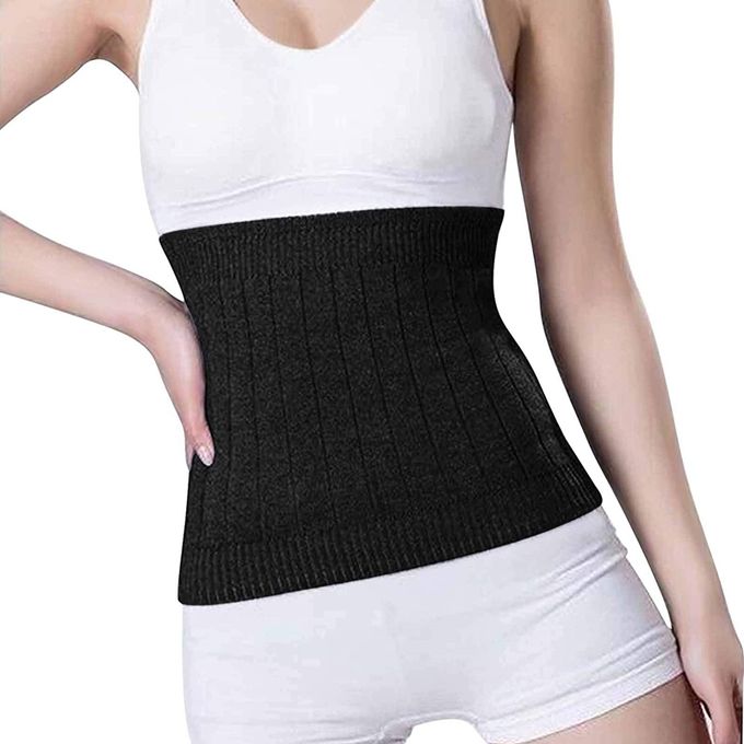 Women Ladies Dance Yoga Waistband Cold Weather Sports Waist Warmer Kidney  Binder Stomach Abdominal Bnad Wrap Rheumatic Back Pain Protector Brace