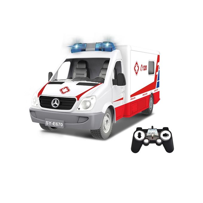 Remote control ambulance toy shop