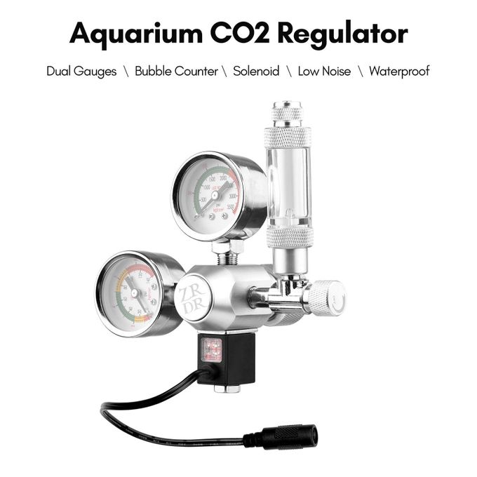 Aquarium Co2 Régulateur W21.8 G5 / 8 220V Solénoïde Magnétique Clapet Anti  Retour Aquarium Compteur De Bulles Fish Tank Outil Co2 Contrôle Du 83,52 €