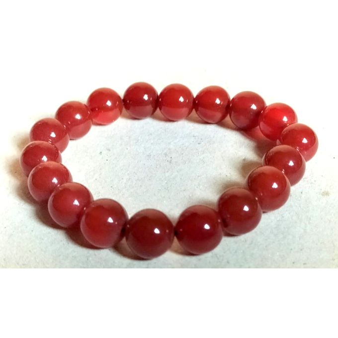 Natural Gemstone Beads Bracelet, Handmade Men Women Stretchy