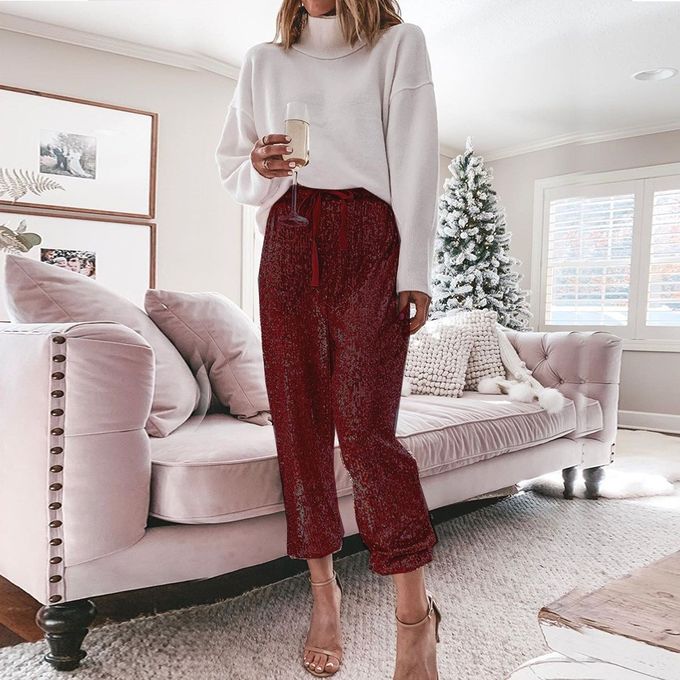Burgundy Dress Pants Outfits For Women 23 ideas  outfits  Lookastic