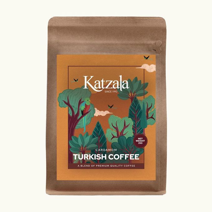 Katzala Turkish coffee with Cardamom