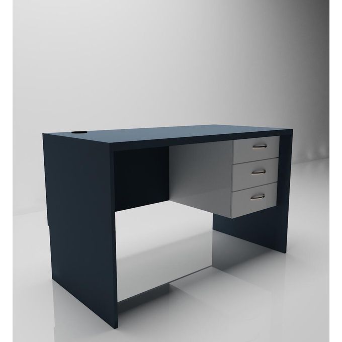 Shop El Helow Style Office Desk Dark Grey Jumia Egypt