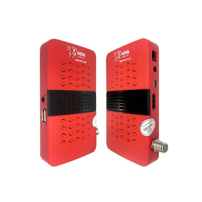 تسوق 10000 Pro Plus Full Hd Satellite Receiver Red اونلاين