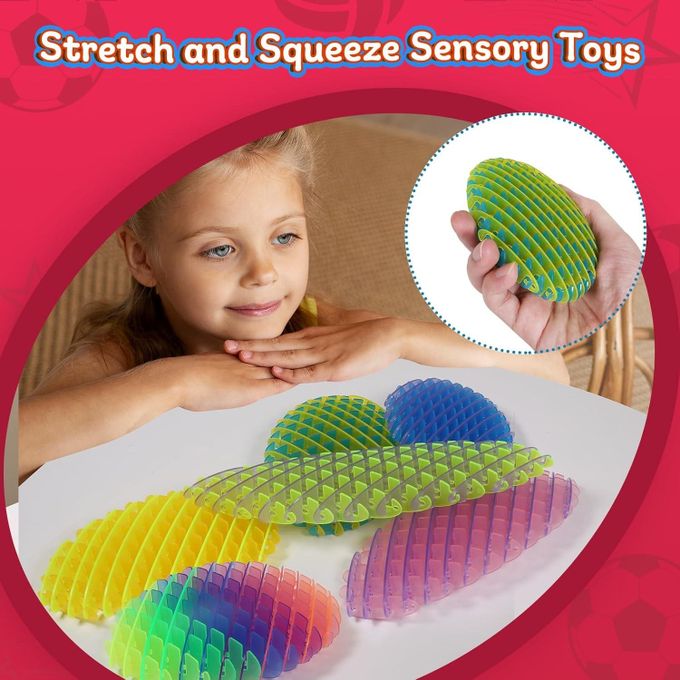 Fidget Toys, Elastic Worm Fidget Toy, Stretch And Squeeze Fidget Worm ...