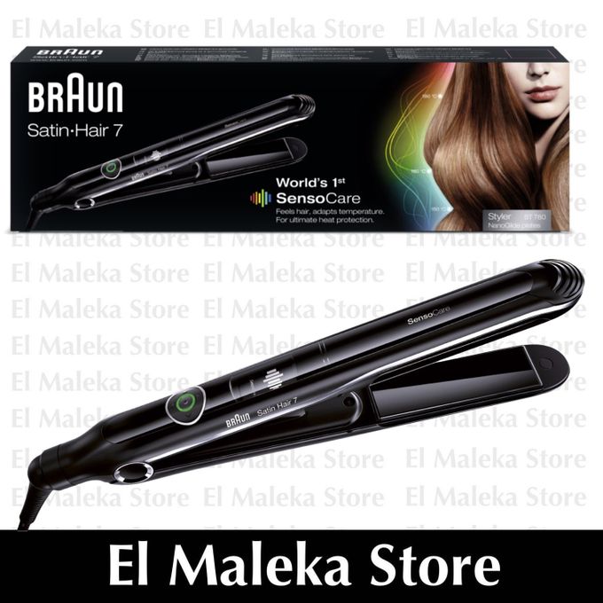Satin Hair 7 St780 Sensocare Hair Straightener With Automatic Temperature Adaptation