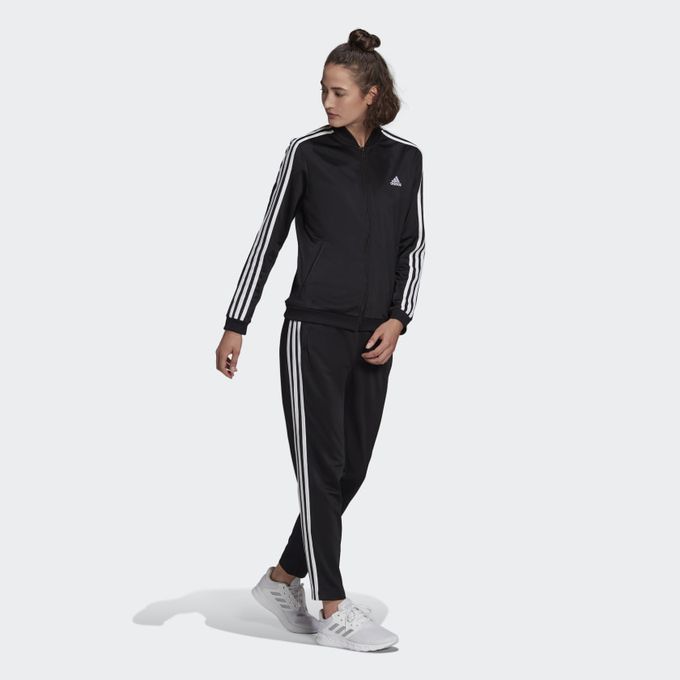 Adidas Women • Sport Inspired ESSENTIALS 3-STRIPES TRACK SUIT GM5534 ...