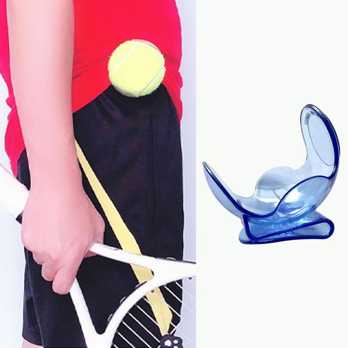 Generic Tennis Clip Professional Tennis Waist Clip Tennis Ball Holder Blue  @ Best Price Online