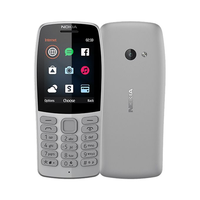 Shop Nokia 210 2 4 Inch Dual Sim Mobile Phone Grey Jumia Egypt