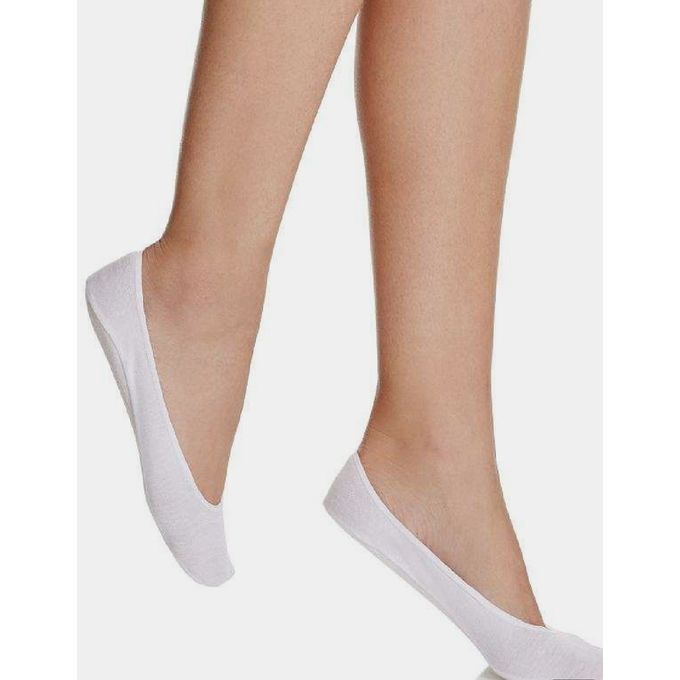Generic Set Of (2) White Cotton Invisible/feet Socks/Ballerina Socks For @ Best Price Online | Jumia Egypt