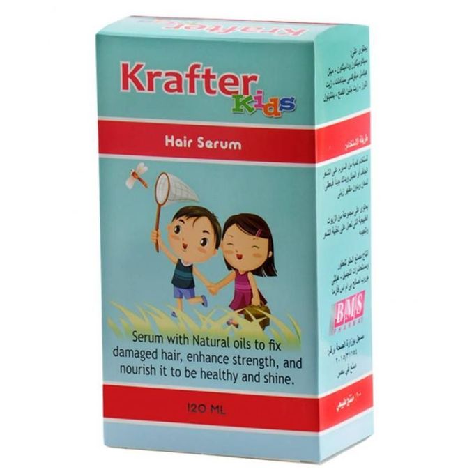 Shop Krafter Kids Hair Serum Rich With Natural Oils 120 Ml