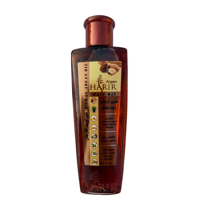 product_image_name-Harir-Silk Hair Oil with Argan – 100ml-1
