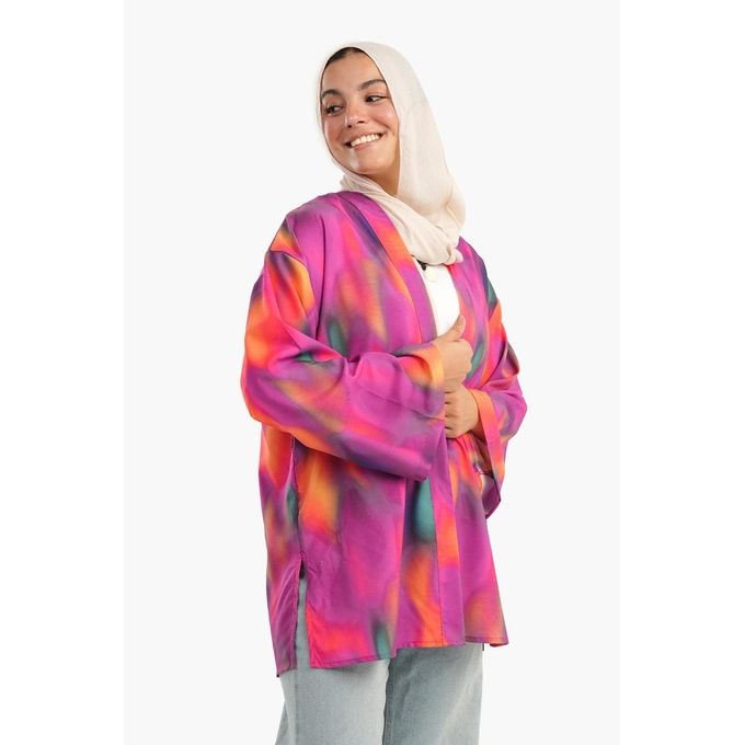 Clue Hip Length Printed Kimono Best Price Online Jumia Egypt