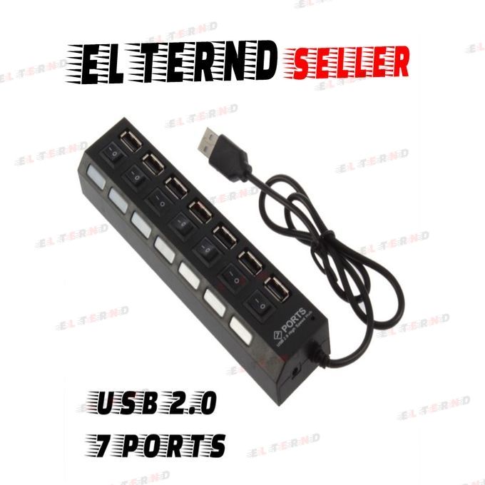 Description - USB Hub 2.0 7 Ports