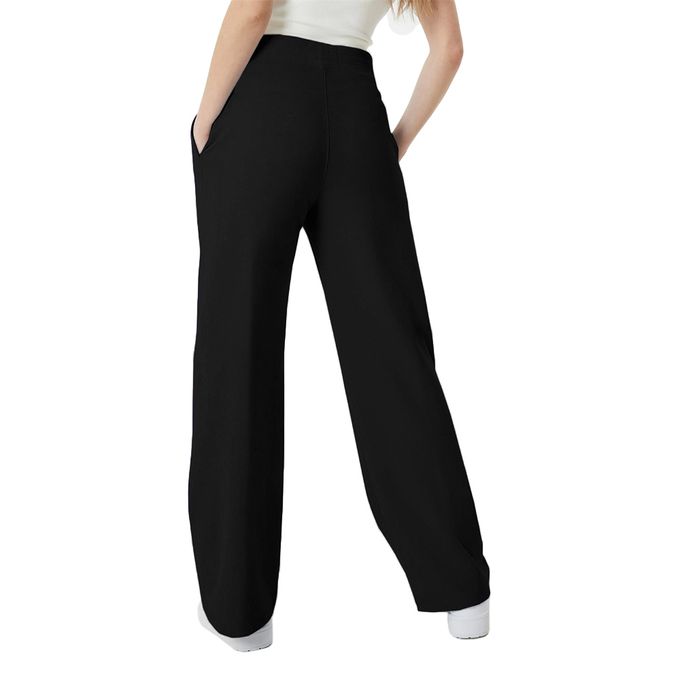 Nileton Sportswear - Sport Leggings Pants With Wide Leg - High