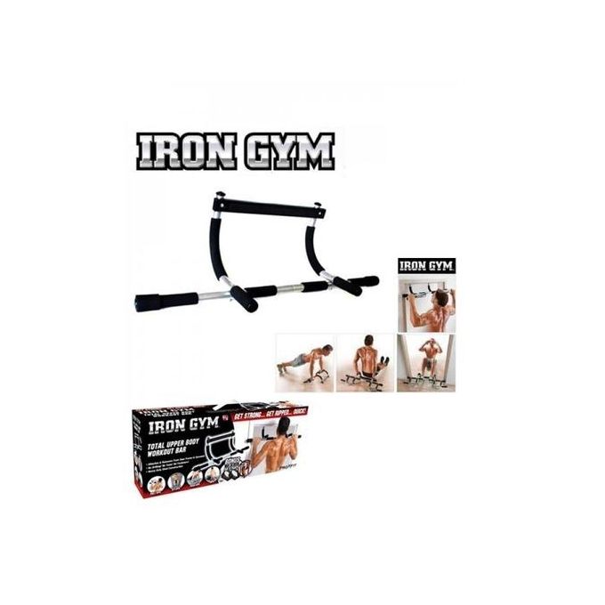 Iron gym total upper body workout bar 2025 stores