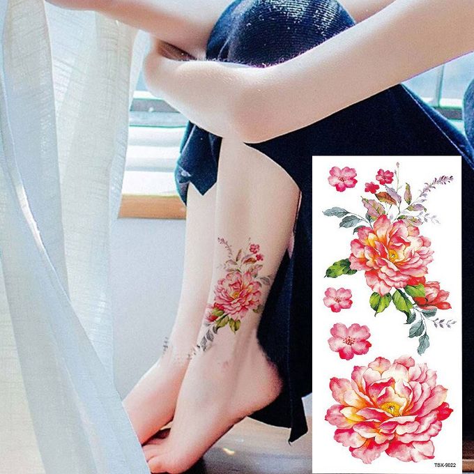 Waterproof Temporary Tattoo Sticker brown sexy henna peony rose flower  womens body art tatto flash tatoo fake tattoos for girl  Price history   Review  AliExpress Seller  Joy week  Alitoolsio