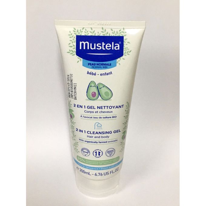 Mustela 2 In 1 Cleansing Gel Hair And Body Wash - 200 Ml @ Best Price  Online | Jumia Egypt