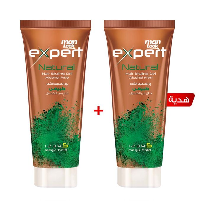 Shop Man Look Expert Natural Hair Gel 250 Gm 1 Free Jumia Egypt