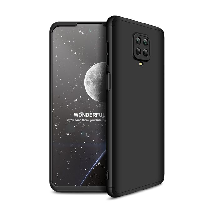 Shop Generic Xiaomi Redmi Note 9s 3 In 1 Hard Pc Case Black Jumia Egypt