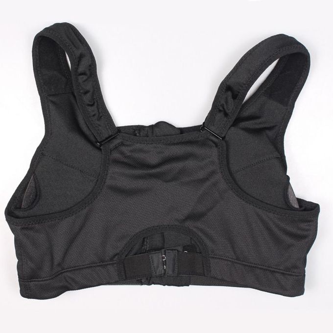 32 34 36 38 40 CDE Women Sports Bra Zipper Front Vest Plus Size Fitness  Exercise36E^^^Black : : Clothing, Shoes & Accessories