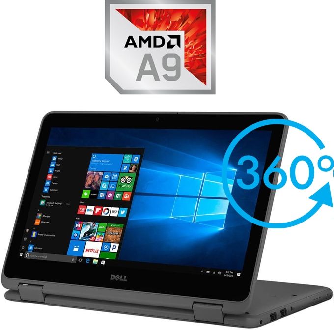 Shop DELL Inspiron 11 3185 2-in-1 Laptop - AMD A9 - 4GB