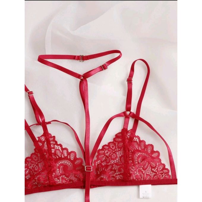 SHEIN 2pack Scallop Lace Bra Set-5432 price in Egypt, Jumia Egypt