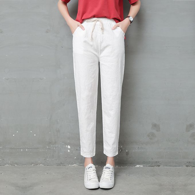 fvwitlyh Pants for Women Casual Linen Pants for Women Pants Cotton