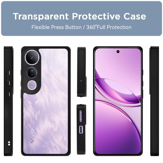 SEAHAI Cover Per Vivo V50 Lite: Custodia Portafoglio In Pelle Premium Con Supporto E Blocco RFID - 3