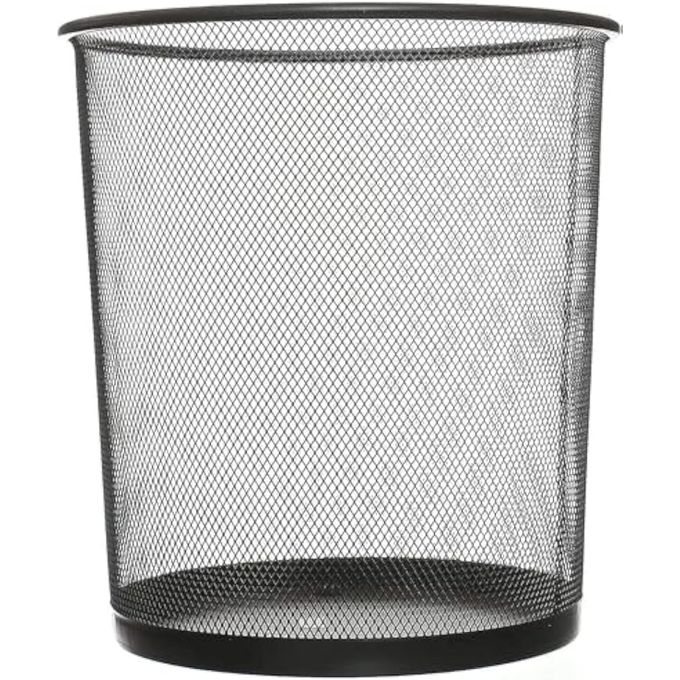 Medium Trash Basket, Black