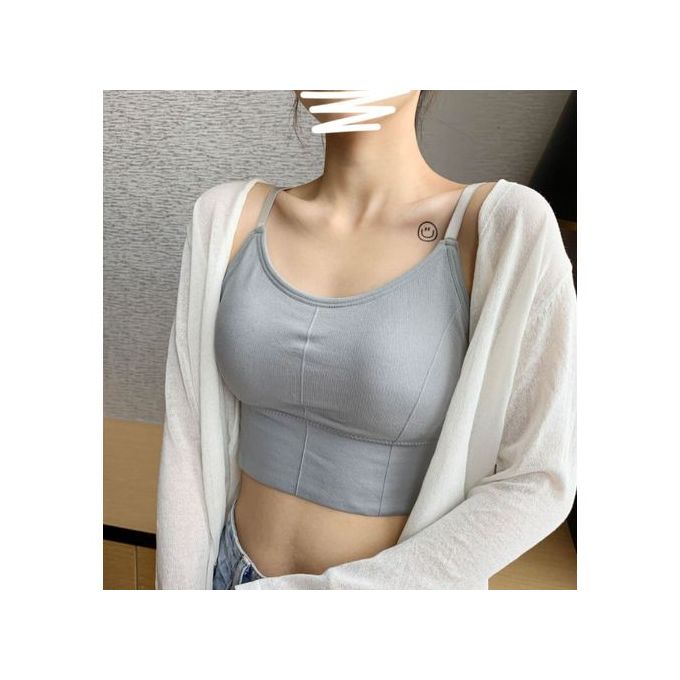 Fashion Women Sexy Bras Underwear Vest Girl Sports Tops Chest Pad