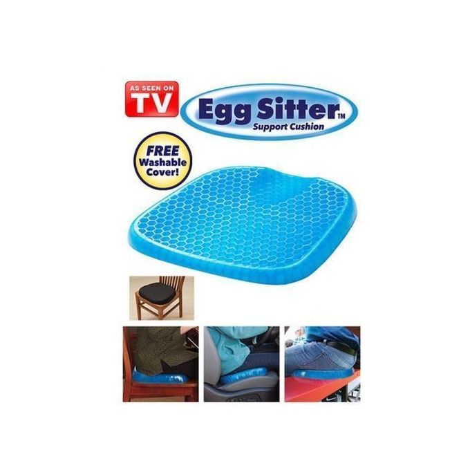 The As Seen on TV Blue Egg Sitter Support Cushion 