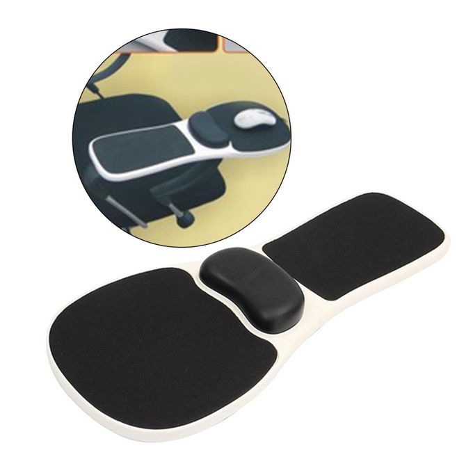 Chair armrest online mouse pad