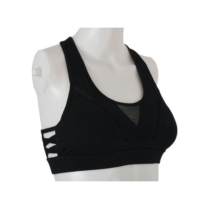 Generic Black M Size Women Riding Back Sports Bras-Activewear