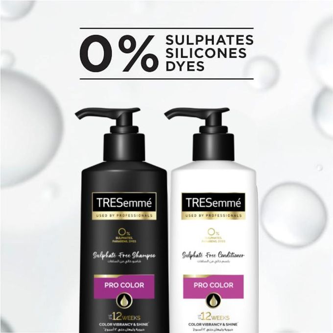 product_image_name-TRESemmé-TRESemmé Pro Color Shineplex Conditioner, Camellia Oil for up to 12 Weeks of Color Vibrancy & Shine, Sulphates Free, 250ML-6