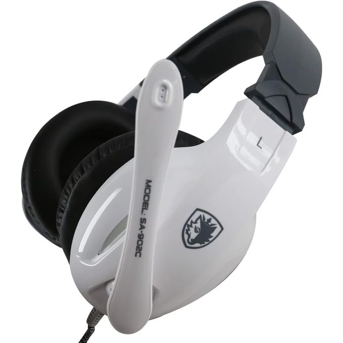 Sades headset 2024 white