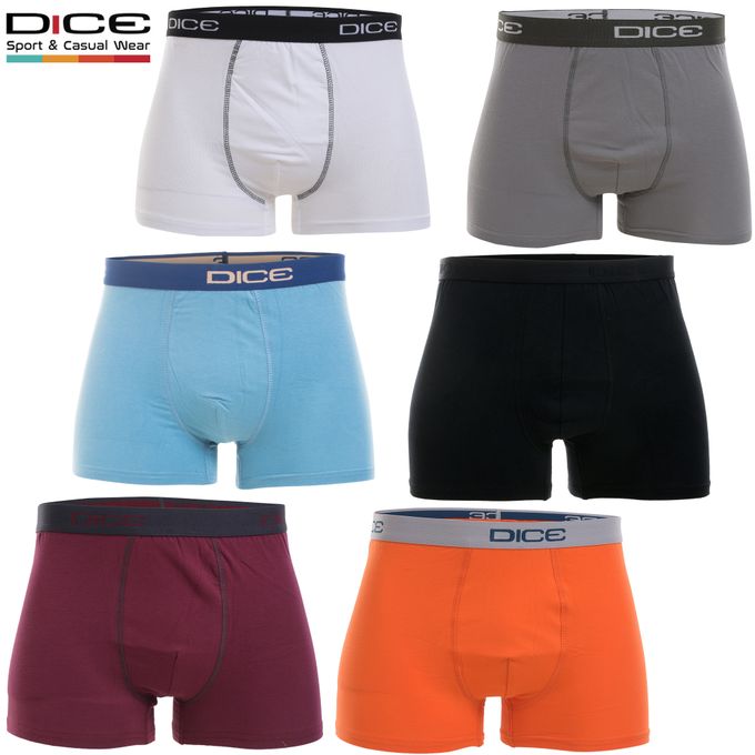 Dice Bundle Of Six Men Boxers @ Best Price Online