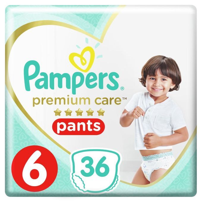 Pampers Premium Care Pants, Size 6, 16+KG, 36 Diapers @ Best Price Online