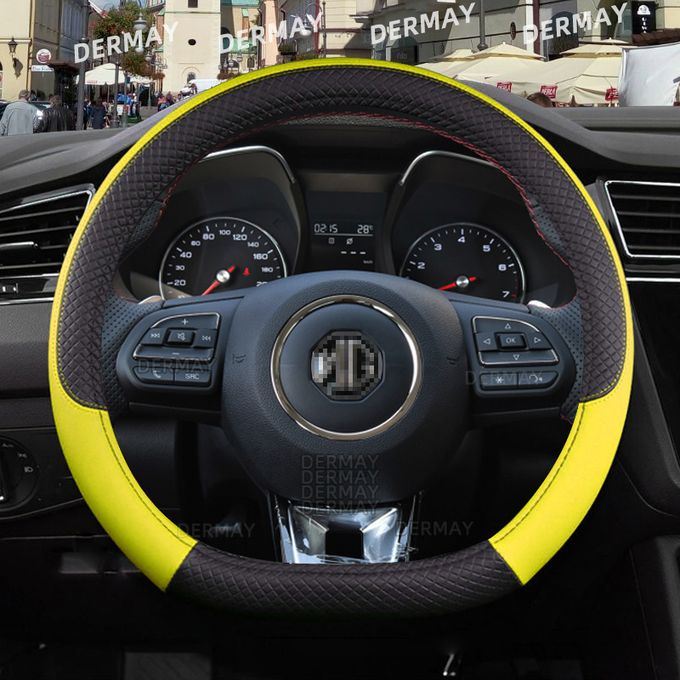 D Type Car Auto Steering Wheel Cover For MG ZS EV HS PHEV MG3 ZST