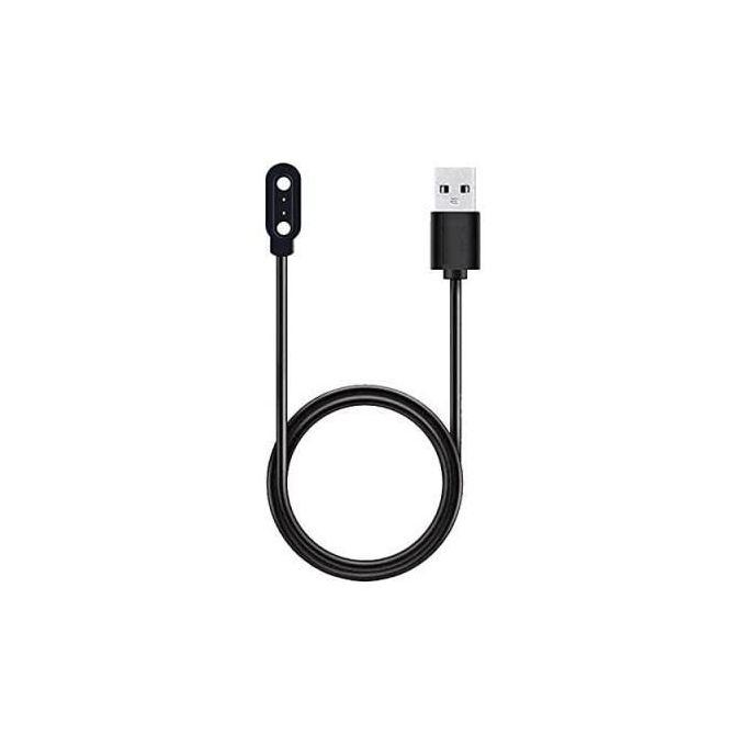 Charging Cable for Amafit Pop 3S Smart Watch - Black