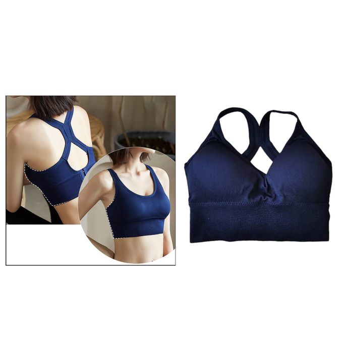 Generic Comfy Sports Bra Fitness Crop Top Vest Jogging Exercise