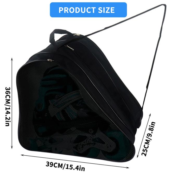 Portable Ice Skate Bag Roller Skate Carry Bag Adjust Shoulder Strap Carry  Case | Fruugo FI