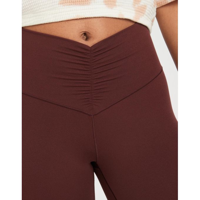 Aerie Real Me High Waisted Ruched Legging @ Best Price Online