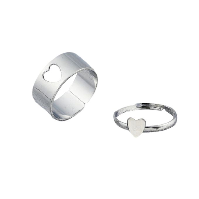 Heart rings cheap store