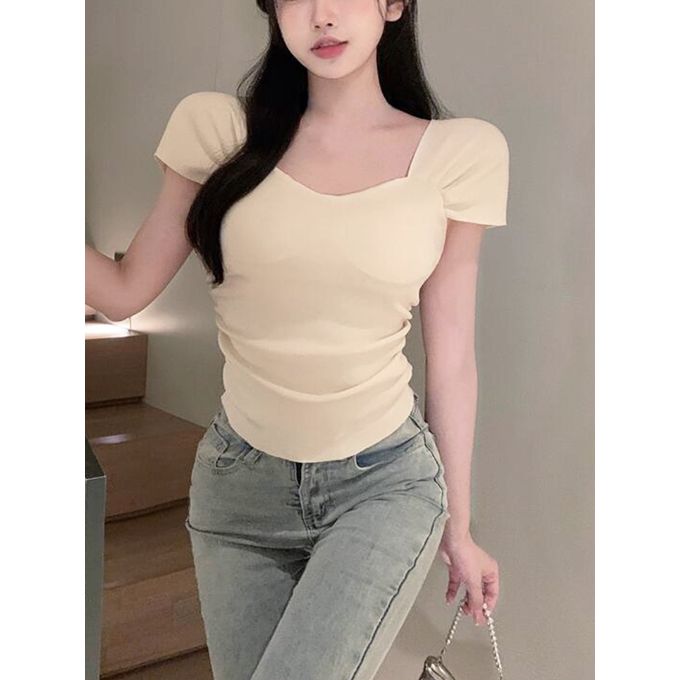 Korean Formal Sexy 2 Piece Outfit Women Casual Retro Short Cropped Tunic  Tops Shirt Blouse Long Pants Lady Femme Mujer Slim Sets - Pant Sets -  AliExpress