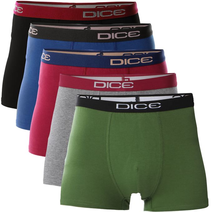 Dice Bundle Of Five Men Boxers @ Best Price Online