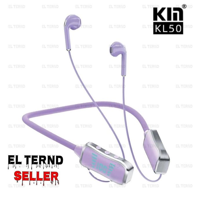 سماعة رياضية حول الرقبة kL50 مع شاشة، صوت ستيريو وميكروفون
