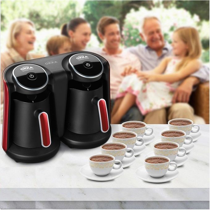 Shop Arzum Okka Minio Duo Turkish Coffee Maker Red Jumia Egypt