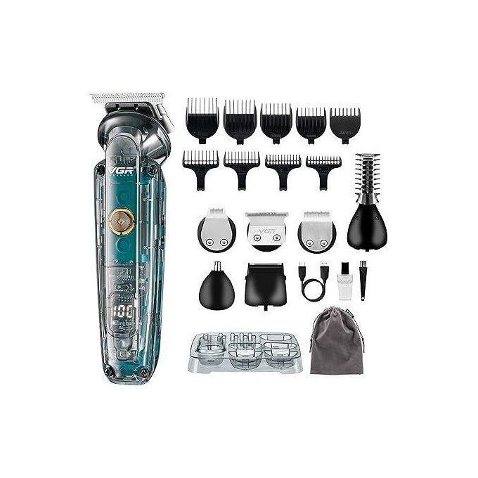 Professional Rechargeable Hair Trimmer V-102 in VGR Jumia