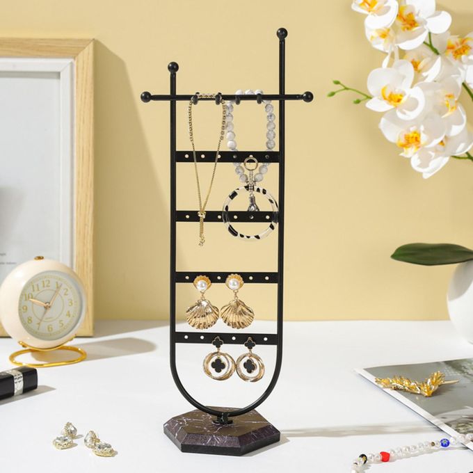 Rotating Metal Earring Rack